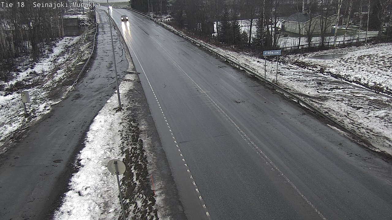 Weather Camera Image Road 18 Seinäjoki, Munakka, Seinäjoki, Etelä-Pohjanmaa