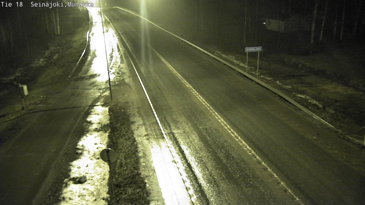 Weather Camera Image Väg 18 Seinäjoki, Munakka, Seinäjoki, Etelä-Pohjanmaa