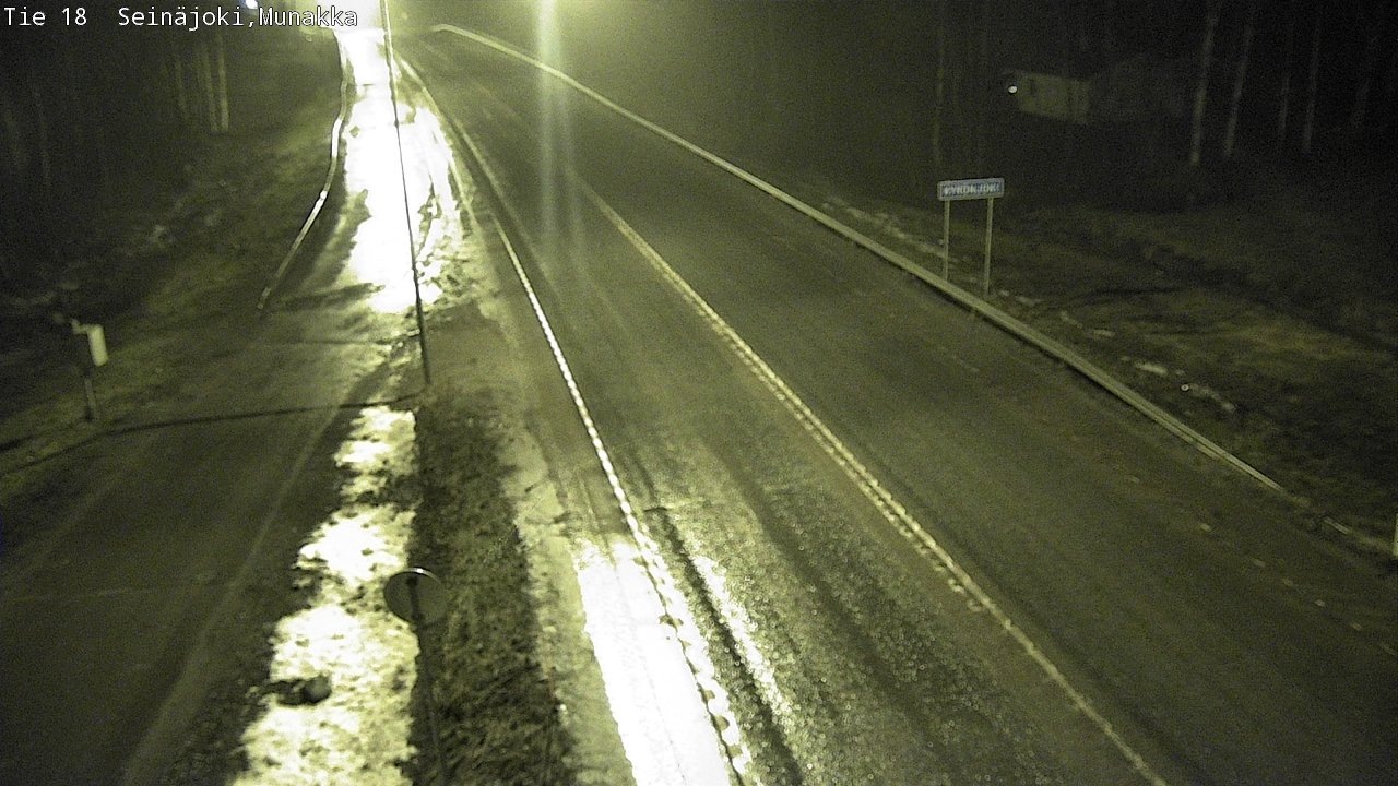 Weather Camera Image Väg 18 Seinäjoki, Munakka, Seinäjoki, Etelä-Pohjanmaa