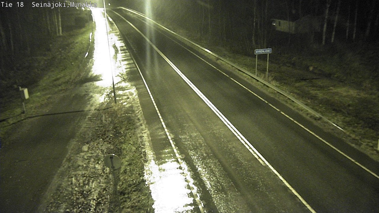 Weather Camera Image Väg 18 Seinäjoki, Munakka, Seinäjoki, Etelä-Pohjanmaa