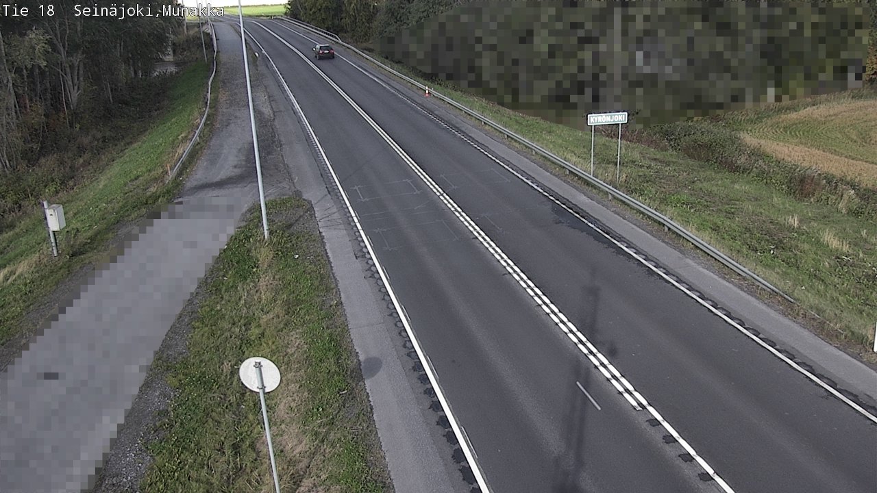 Weather Camera Image Road 18 Seinäjoki, Munakka, Seinäjoki, Etelä-Pohjanmaa