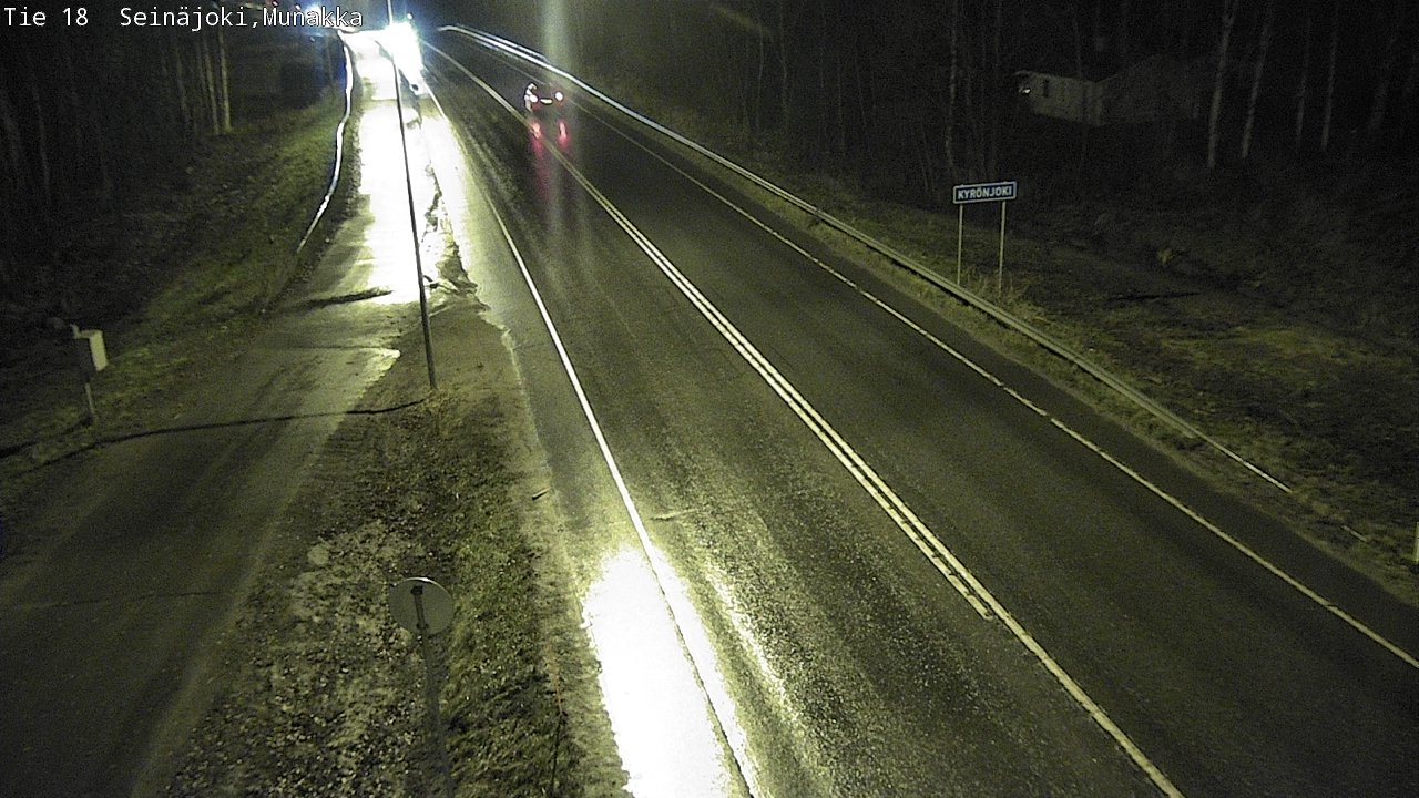 Weather Camera Image Road 18 Seinäjoki, Munakka, Seinäjoki, Etelä-Pohjanmaa