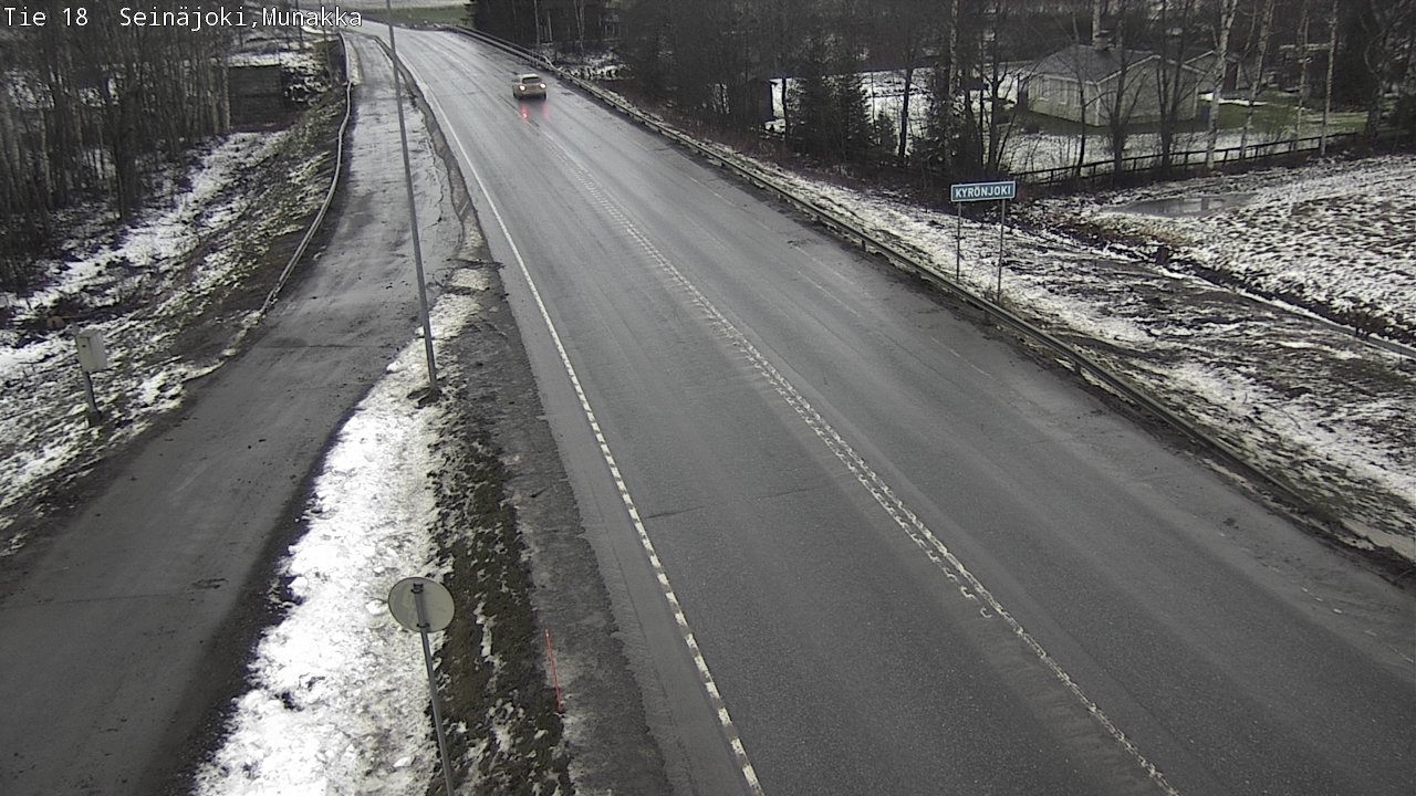 Weather Camera Image Road 18 Seinäjoki, Munakka, Seinäjoki, Etelä-Pohjanmaa