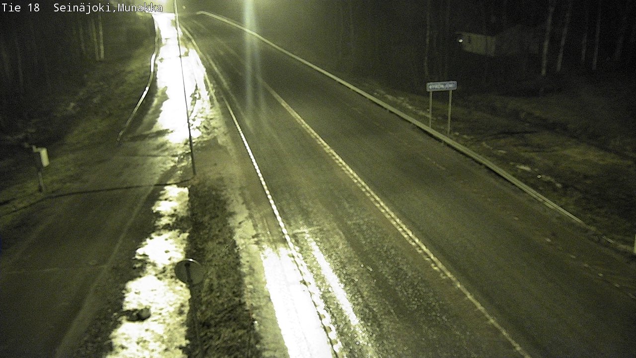 Weather Camera Image Väg 18 Seinäjoki, Munakka, Seinäjoki, Etelä-Pohjanmaa