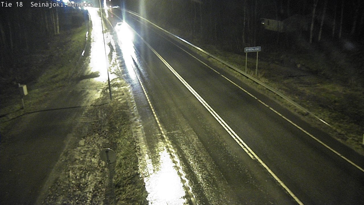 Weather Camera Image Väg 18 Seinäjoki, Munakka, Seinäjoki, Etelä-Pohjanmaa