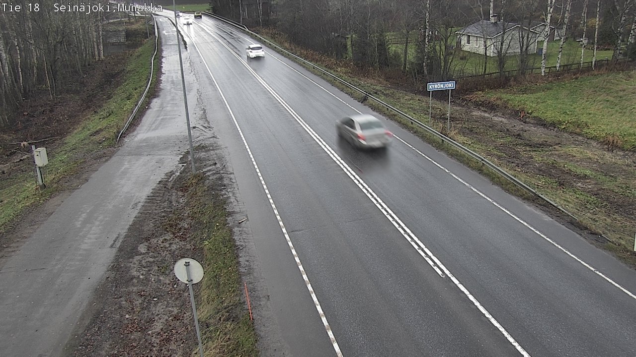 Weather Camera Image Väg 18 Seinäjoki, Munakka, Seinäjoki, Etelä-Pohjanmaa