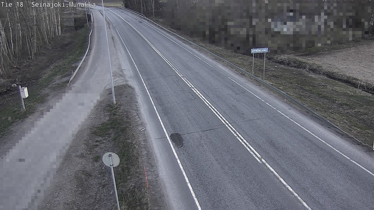 Weather Camera Image Väg 18 Seinäjoki, Munakka, Seinäjoki, Etelä-Pohjanmaa