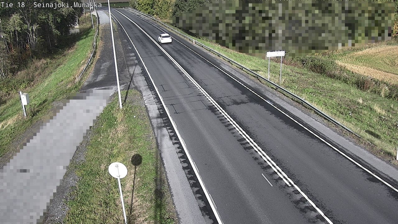 Weather Camera Image Road 18 Seinäjoki, Munakka, Seinäjoki, Etelä-Pohjanmaa