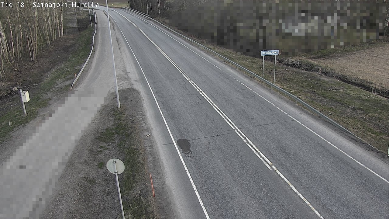 Weather Camera Image Väg 18 Seinäjoki, Munakka, Seinäjoki, Etelä-Pohjanmaa