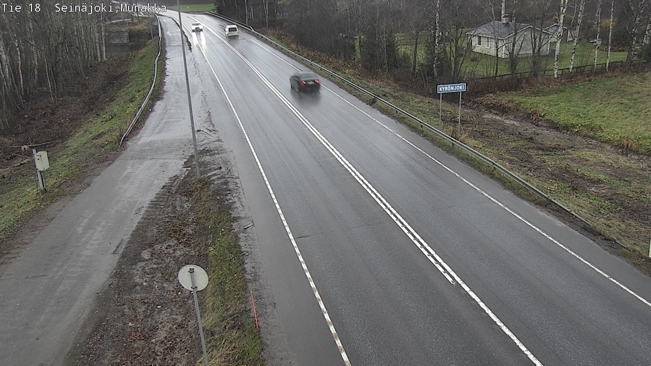 Weather Camera Image Road 18 Seinäjoki, Munakka, Seinäjoki, Etelä-Pohjanmaa