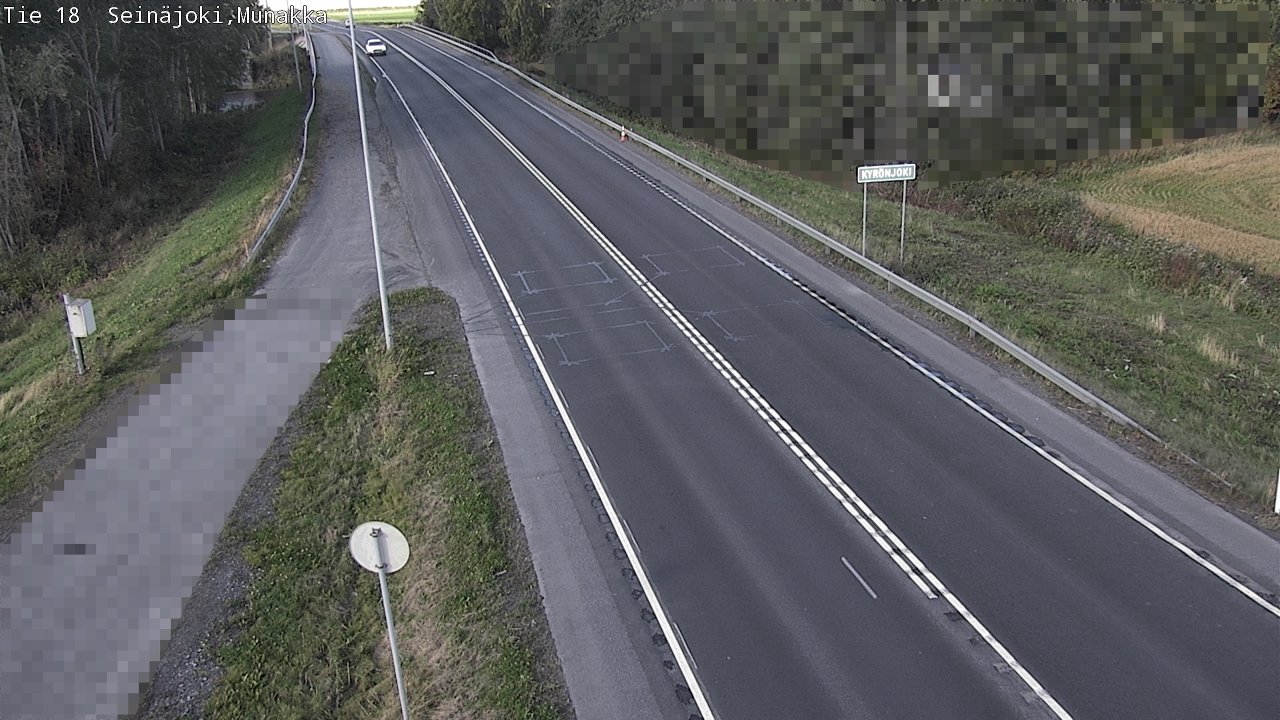 Weather Camera Image Road 18 Seinäjoki, Munakka, Seinäjoki, Etelä-Pohjanmaa