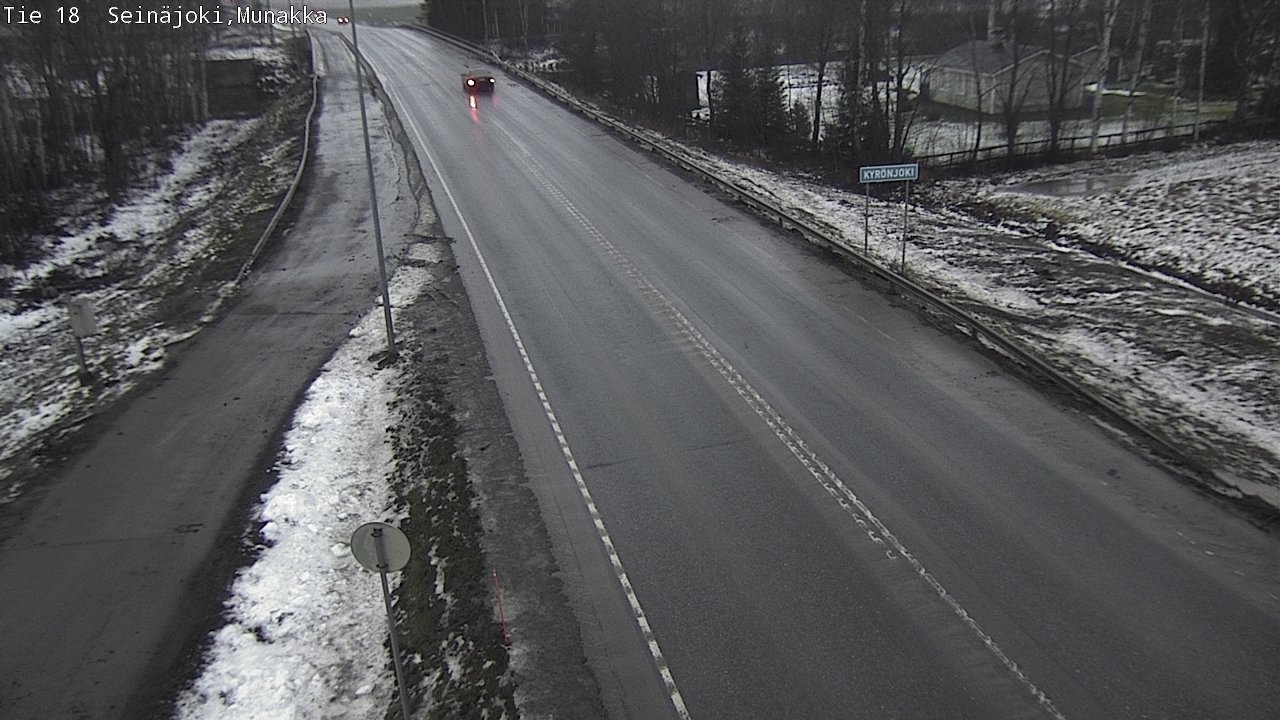 Weather Camera Image Road 18 Seinäjoki, Munakka, Seinäjoki, Etelä-Pohjanmaa