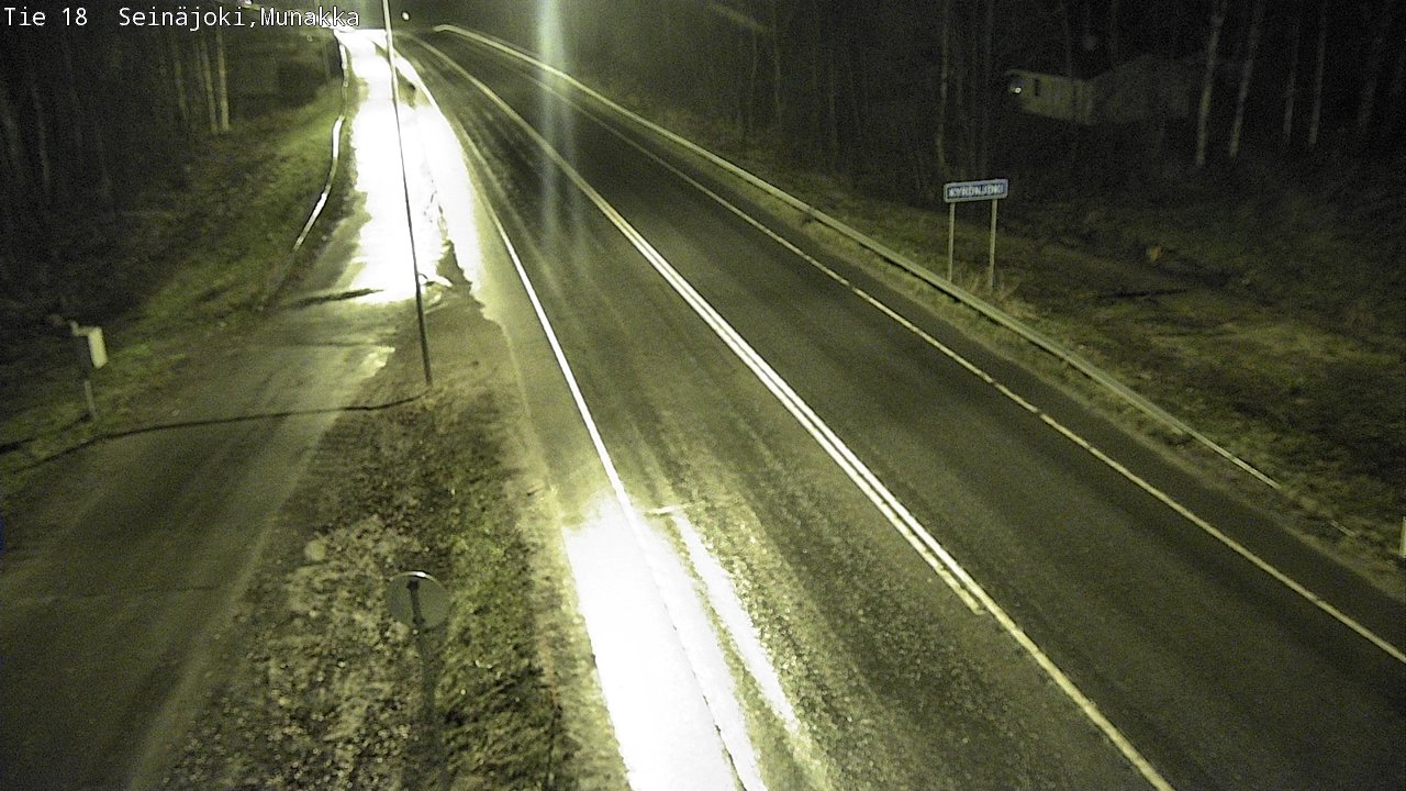 Weather Camera Image Road 18 Seinäjoki, Munakka, Seinäjoki, Etelä-Pohjanmaa