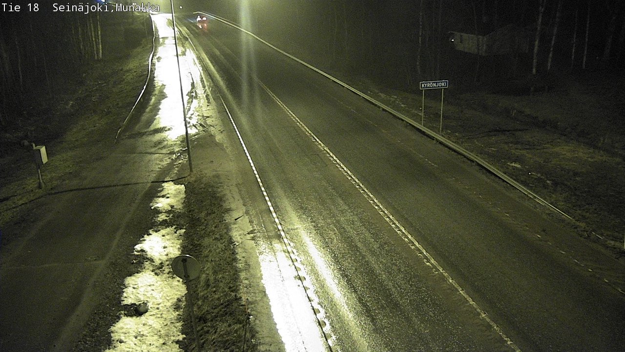 Weather Camera Image Väg 18 Seinäjoki, Munakka, Seinäjoki, Etelä-Pohjanmaa