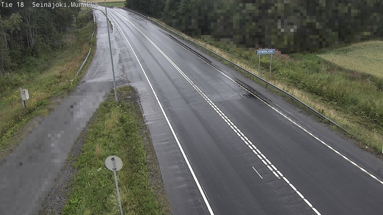 Weather Camera Image Road 18 Seinäjoki, Munakka, Seinäjoki, Etelä-Pohjanmaa