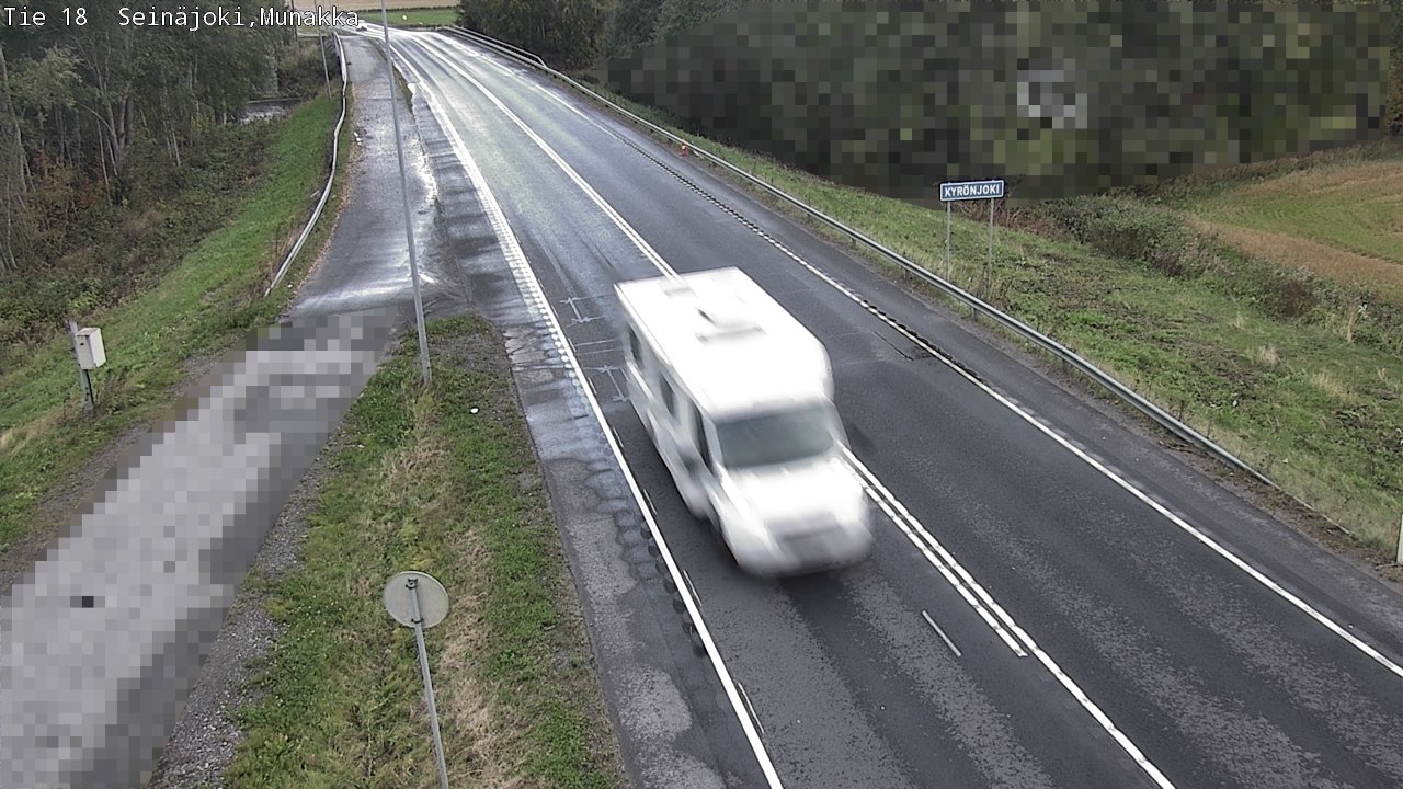 Weather Camera Image Road 18 Seinäjoki, Munakka, Seinäjoki, Etelä-Pohjanmaa