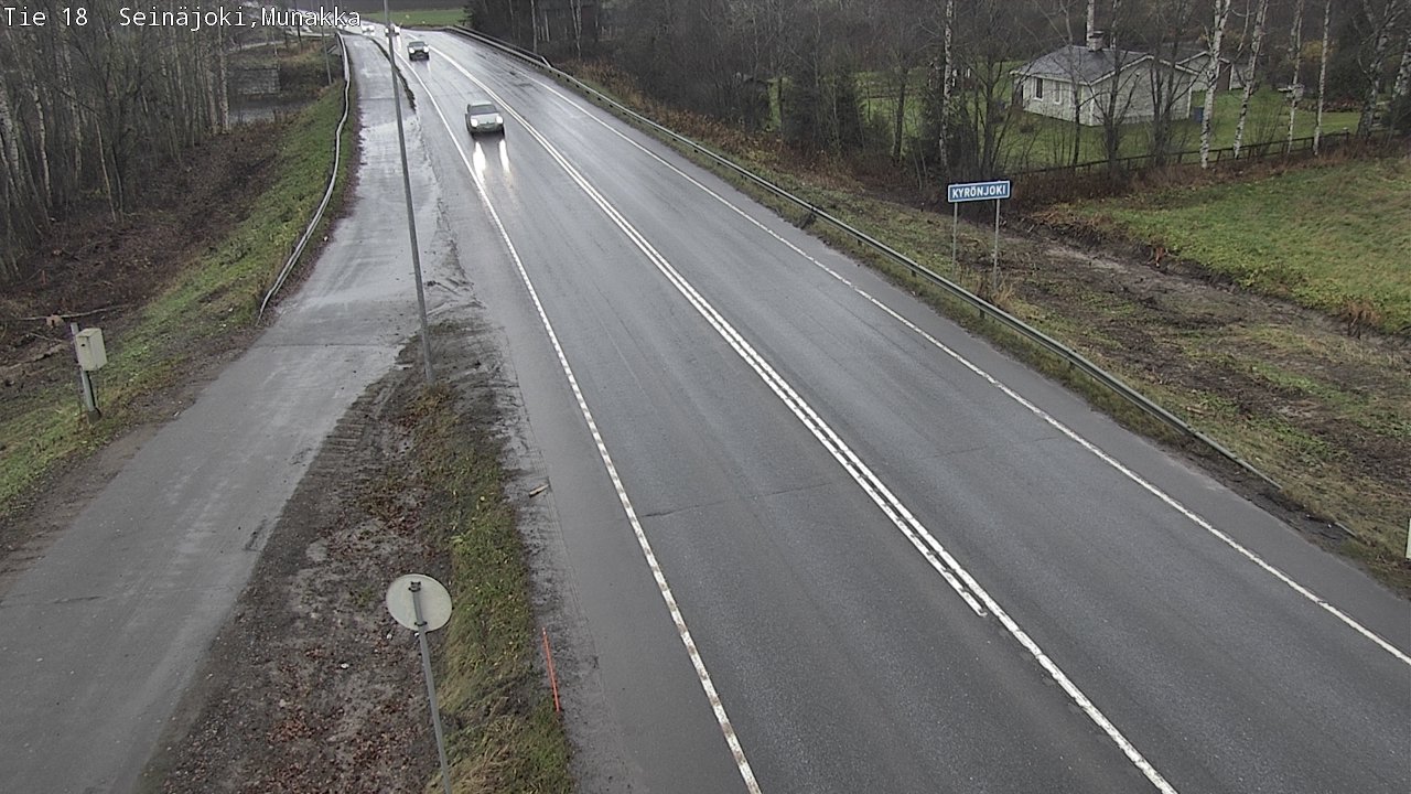 Weather Camera Image Väg 18 Seinäjoki, Munakka, Seinäjoki, Etelä-Pohjanmaa