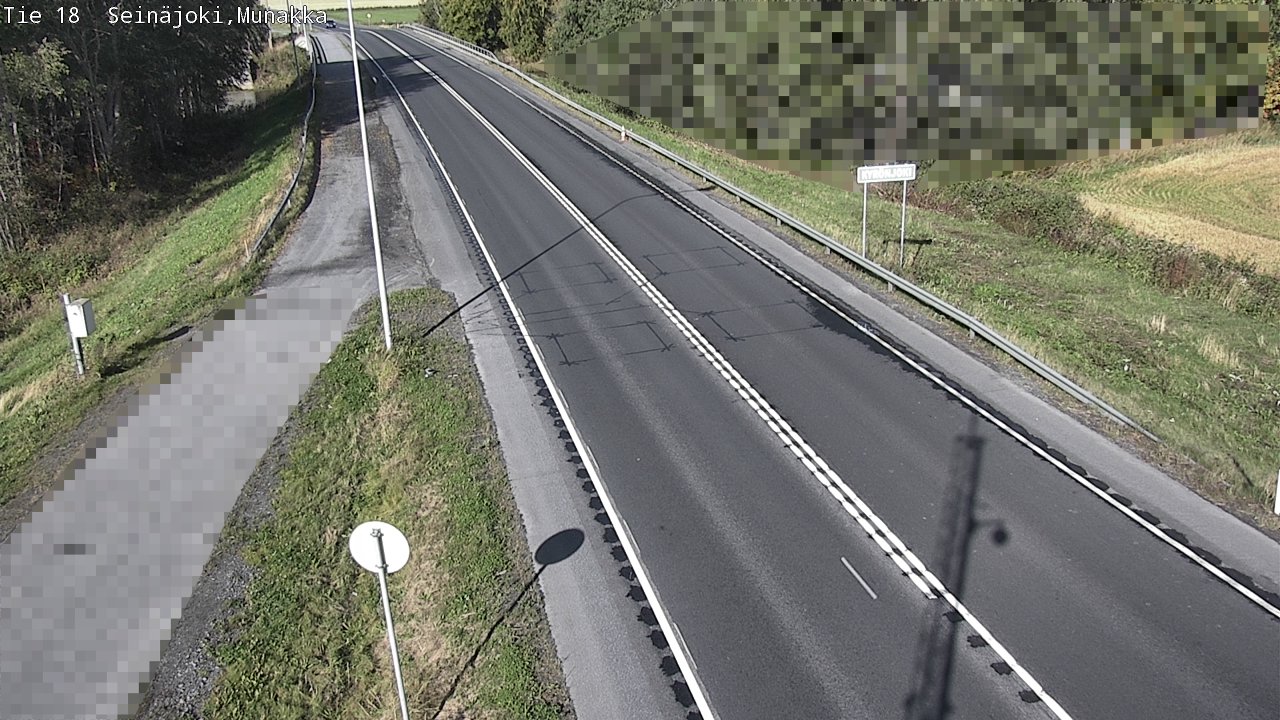 Weather Camera Image Road 18 Seinäjoki, Munakka, Seinäjoki, Etelä-Pohjanmaa