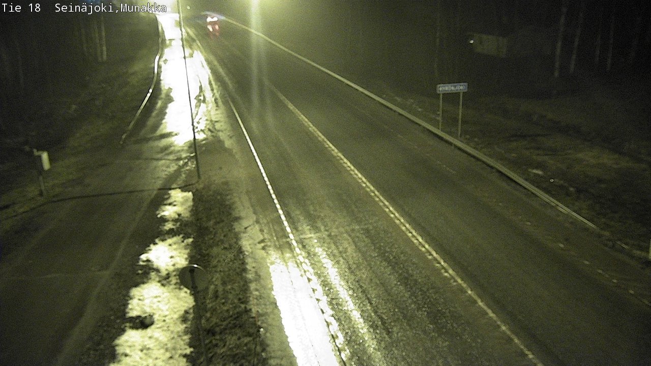 Weather Camera Image Väg 18 Seinäjoki, Munakka, Seinäjoki, Etelä-Pohjanmaa
