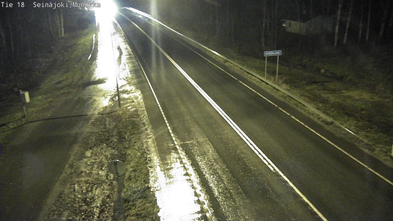 Weather Camera Image Väg 18 Seinäjoki, Munakka, Seinäjoki, Etelä-Pohjanmaa
