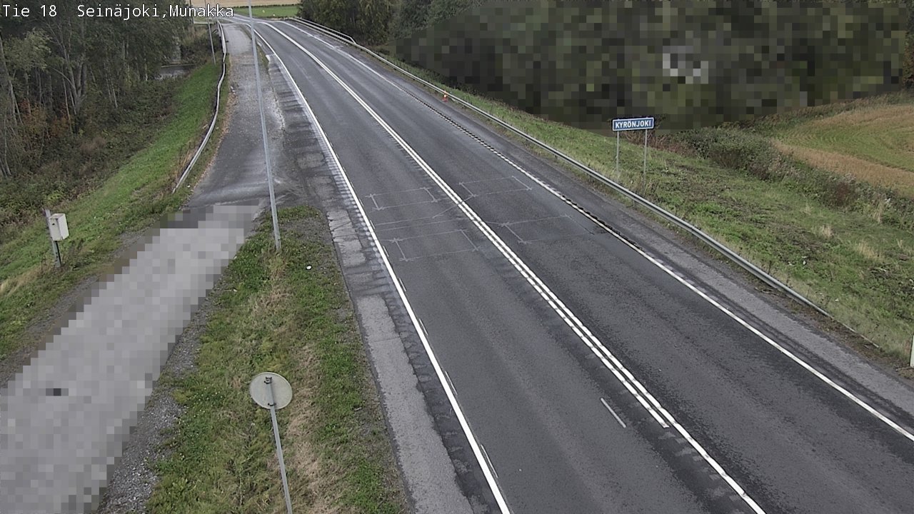 Weather Camera Image Road 18 Seinäjoki, Munakka, Seinäjoki, Etelä-Pohjanmaa