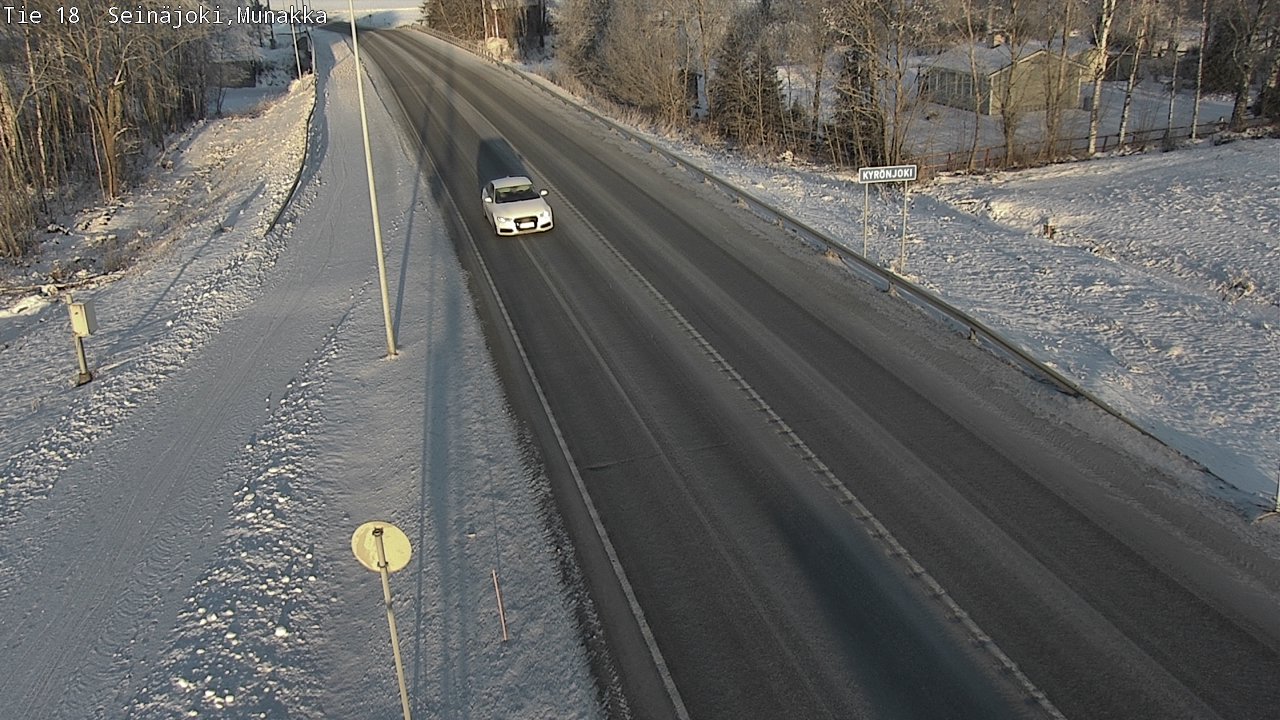 Weather Camera Image Road 18 Seinäjoki, Munakka, Seinäjoki, Etelä-Pohjanmaa