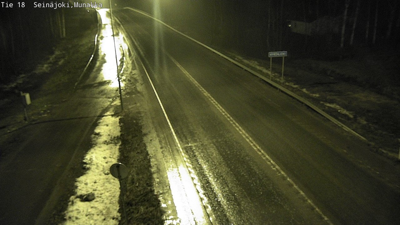 Weather Camera Image Road 18 Seinäjoki, Munakka, Seinäjoki, Etelä-Pohjanmaa