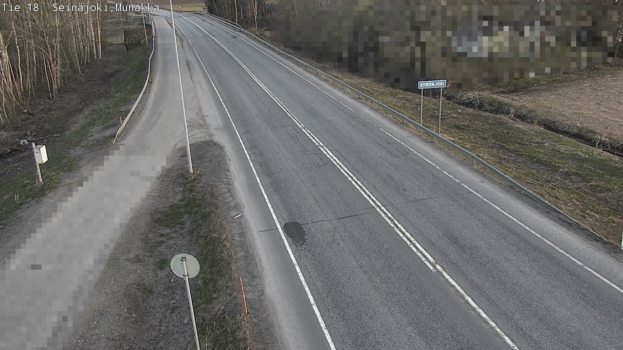 Weather Camera Image Väg 18 Seinäjoki, Munakka, Seinäjoki, Etelä-Pohjanmaa