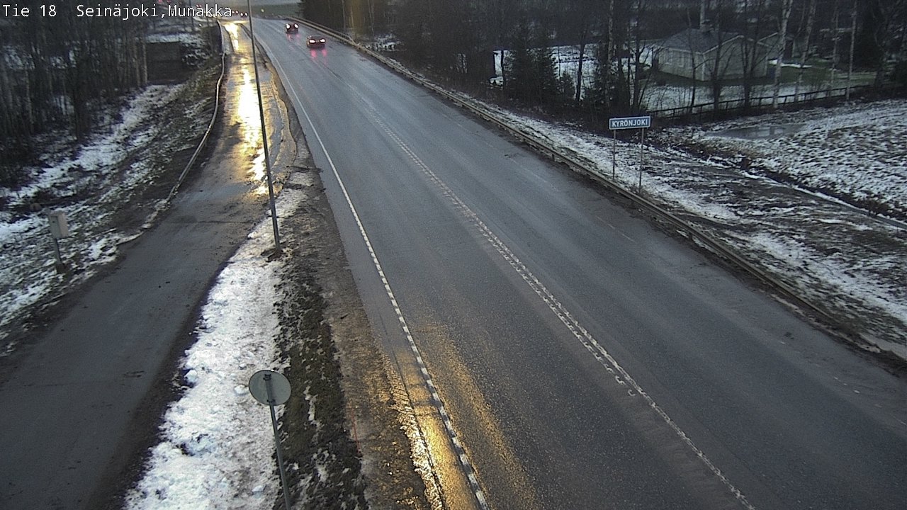 Weather Camera Image Road 18 Seinäjoki, Munakka, Seinäjoki, Etelä-Pohjanmaa
