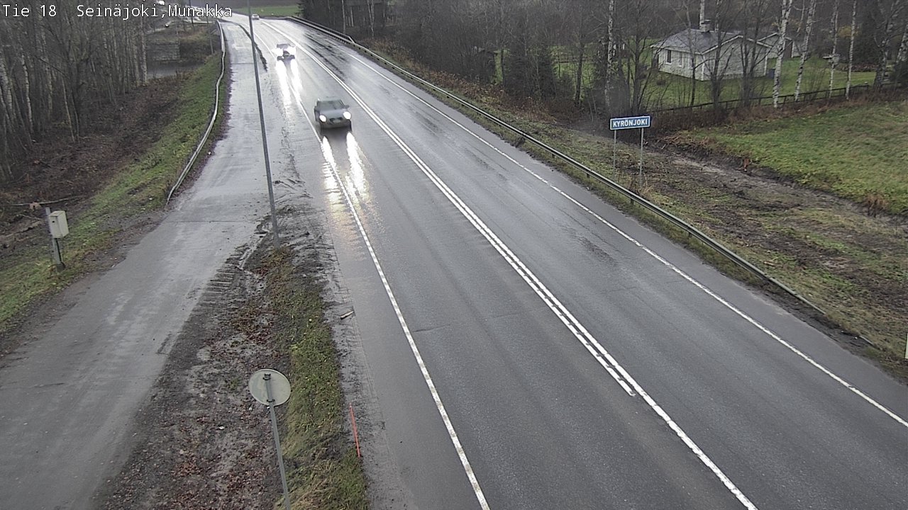 Weather Camera Image Väg 18 Seinäjoki, Munakka, Seinäjoki, Etelä-Pohjanmaa