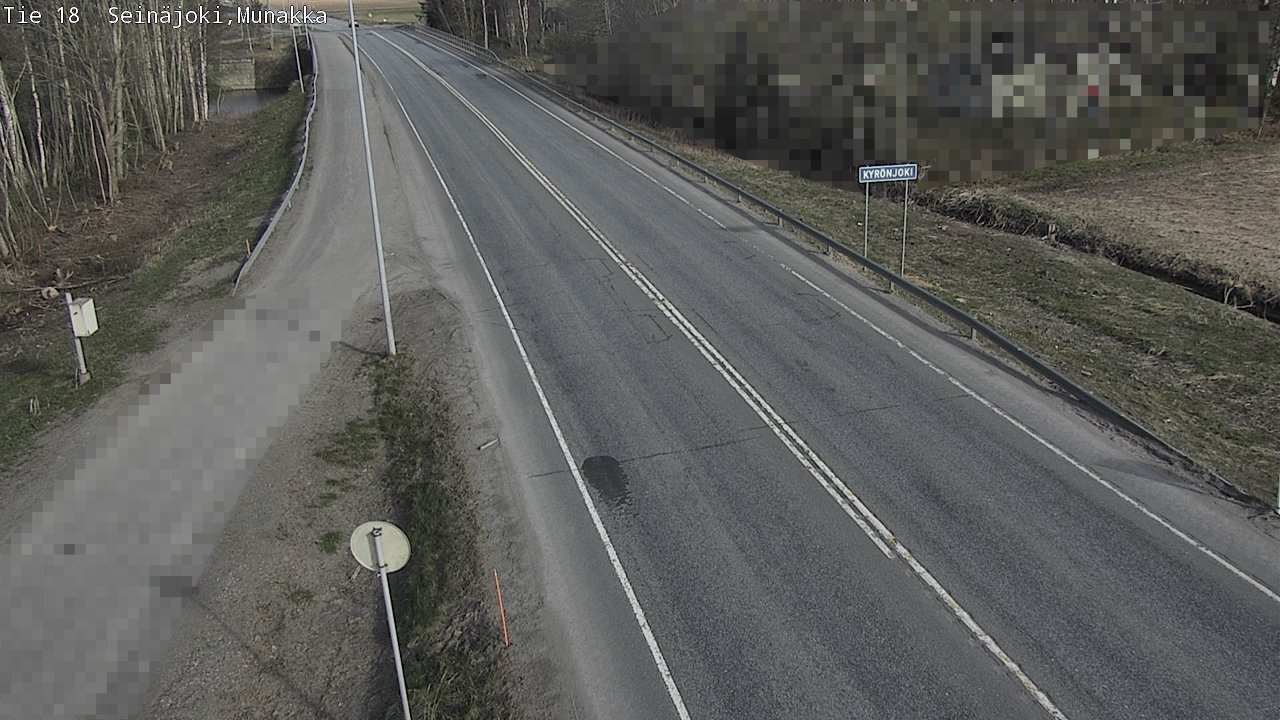 Weather Camera Image Väg 18 Seinäjoki, Munakka, Seinäjoki, Etelä-Pohjanmaa