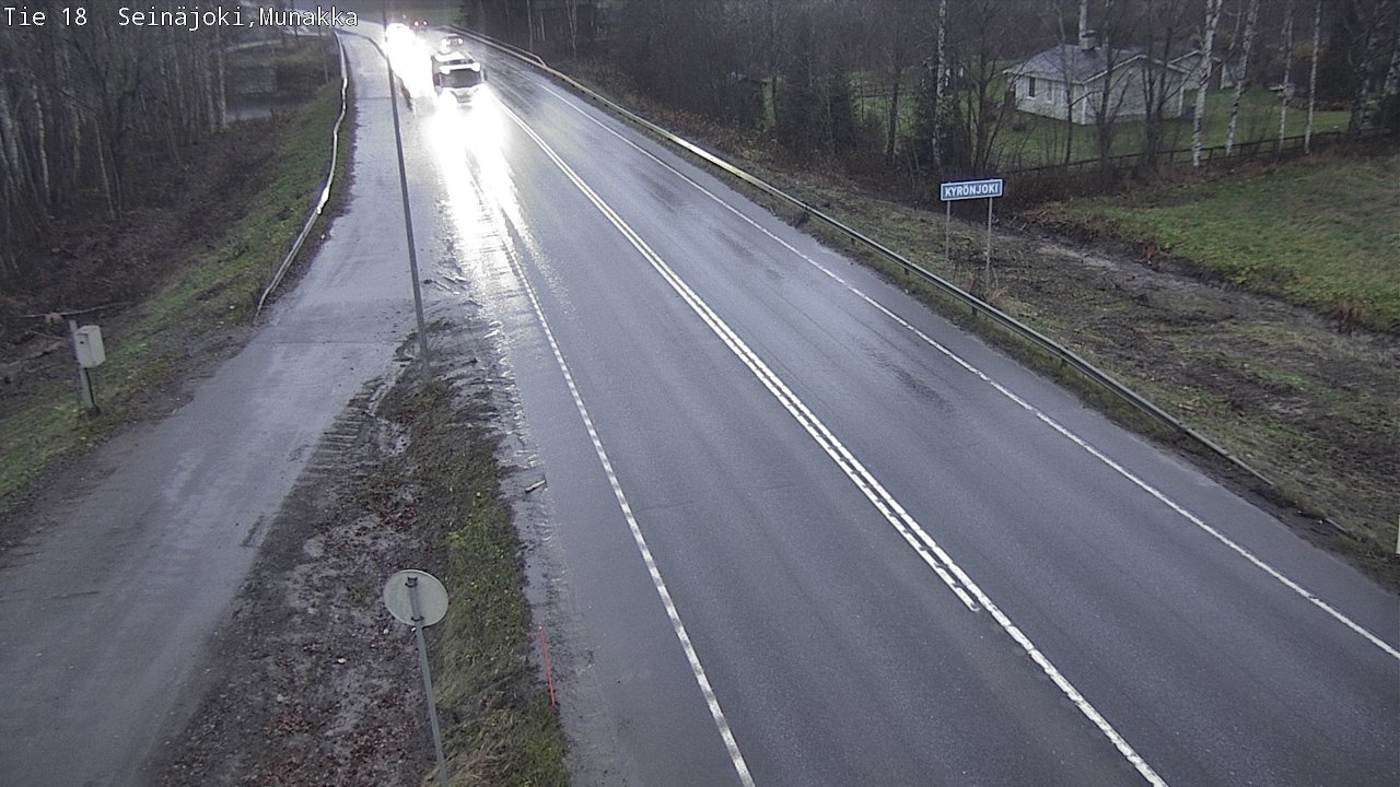 Weather Camera Image Väg 18 Seinäjoki, Munakka, Seinäjoki, Etelä-Pohjanmaa