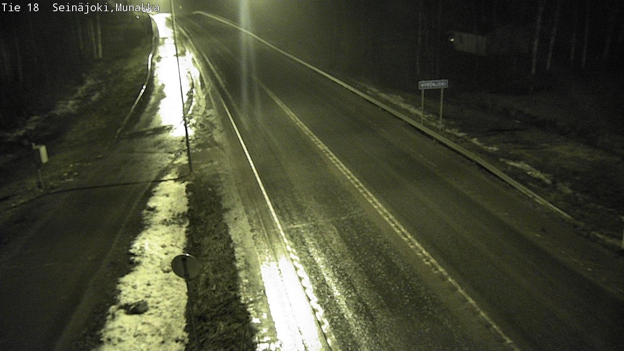 Weather Camera Image Road 18 Seinäjoki, Munakka, Seinäjoki, Etelä-Pohjanmaa