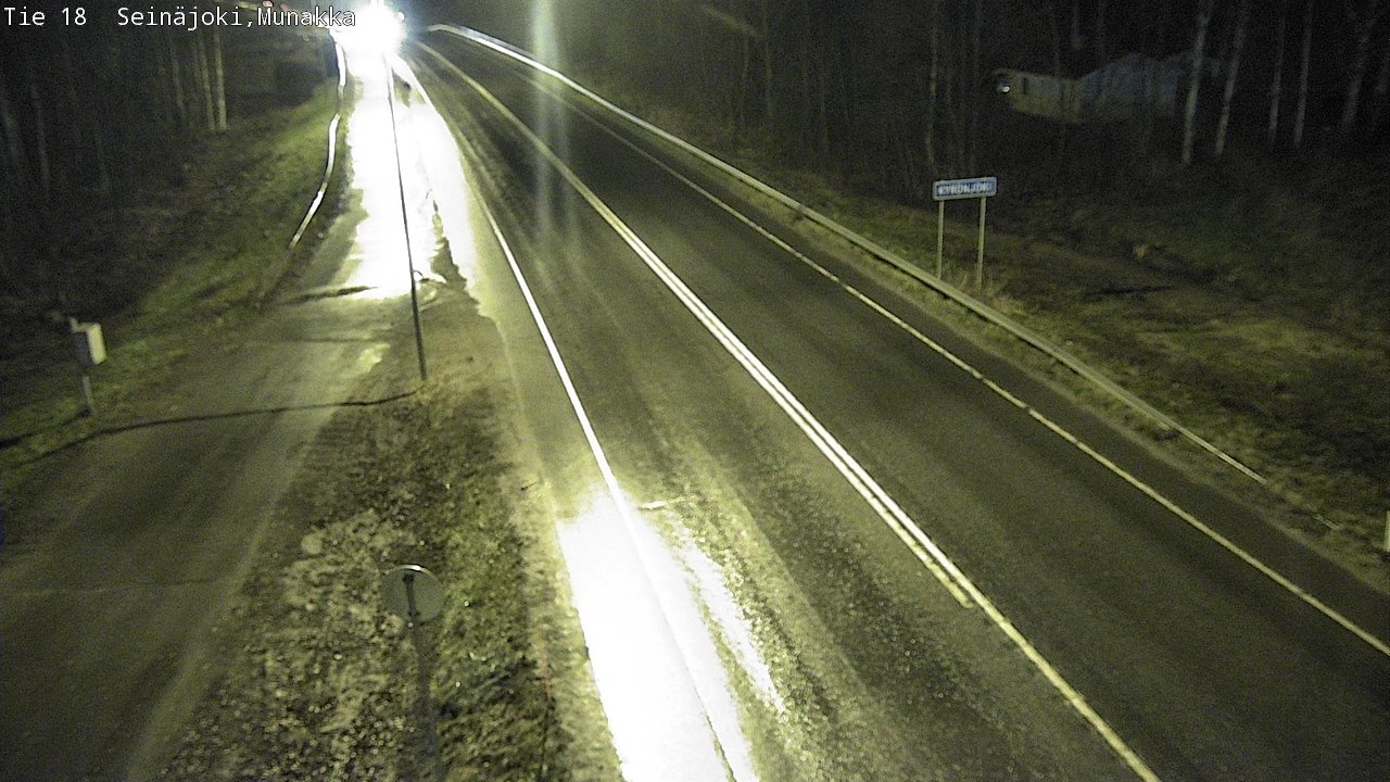 Weather Camera Image Road 18 Seinäjoki, Munakka, Seinäjoki, Etelä-Pohjanmaa