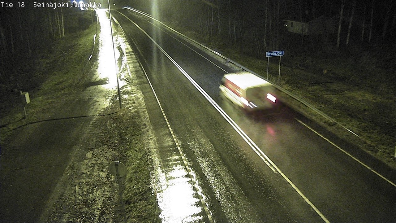 Weather Camera Image Väg 18 Seinäjoki, Munakka, Seinäjoki, Etelä-Pohjanmaa