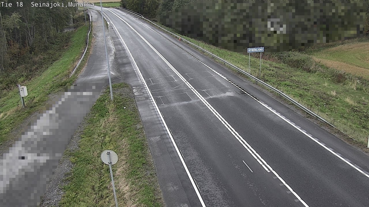 Weather Camera Image Road 18 Seinäjoki, Munakka, Seinäjoki, Etelä-Pohjanmaa