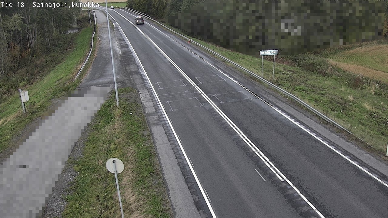 Weather Camera Image Road 18 Seinäjoki, Munakka, Seinäjoki, Etelä-Pohjanmaa