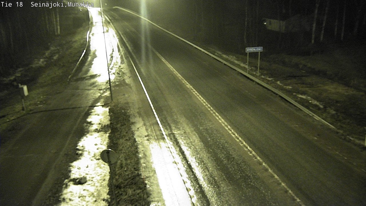Weather Camera Image Väg 18 Seinäjoki, Munakka, Seinäjoki, Etelä-Pohjanmaa