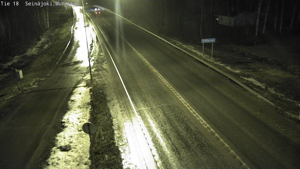 Weather Camera Image Road 18 Seinäjoki, Munakka, Seinäjoki, Etelä-Pohjanmaa