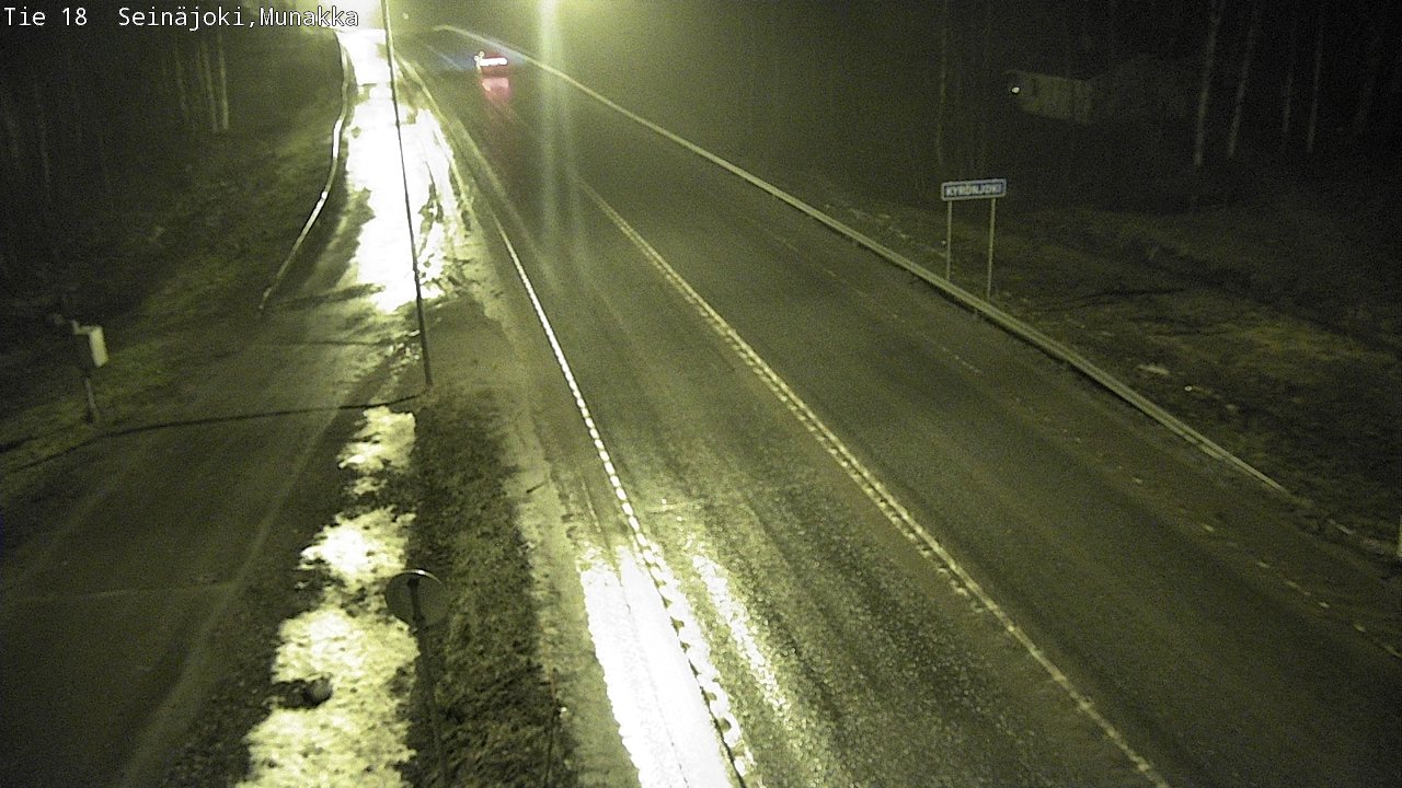 Weather Camera Image Väg 18 Seinäjoki, Munakka, Seinäjoki, Etelä-Pohjanmaa