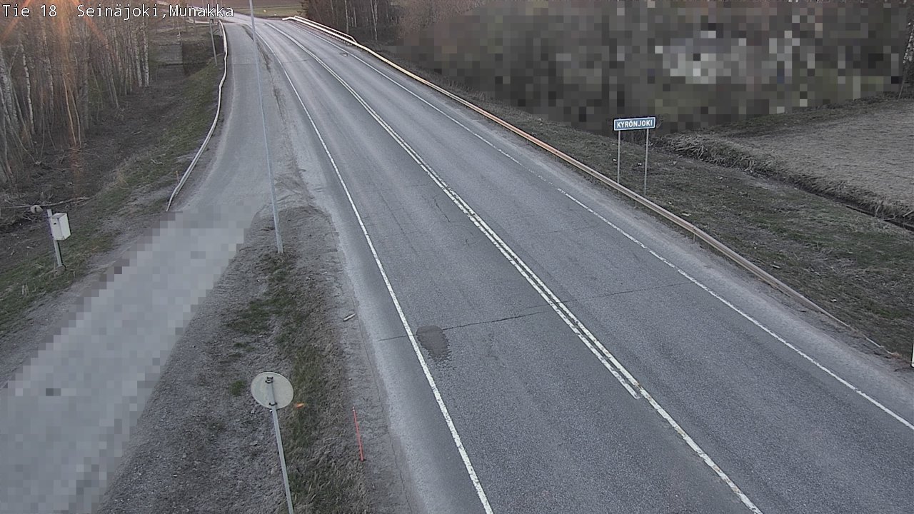 Weather Camera Image Väg 18 Seinäjoki, Munakka, Seinäjoki, Etelä-Pohjanmaa