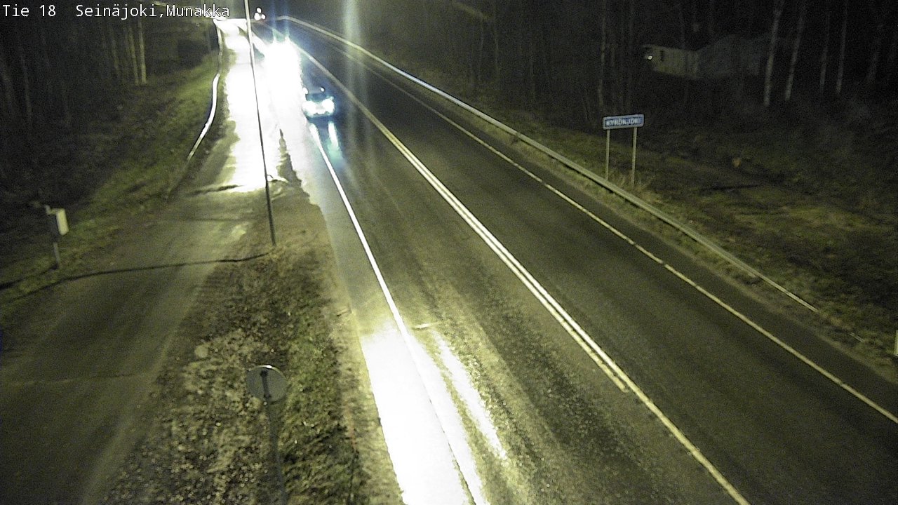 Weather Camera Image Road 18 Seinäjoki, Munakka, Seinäjoki, Etelä-Pohjanmaa