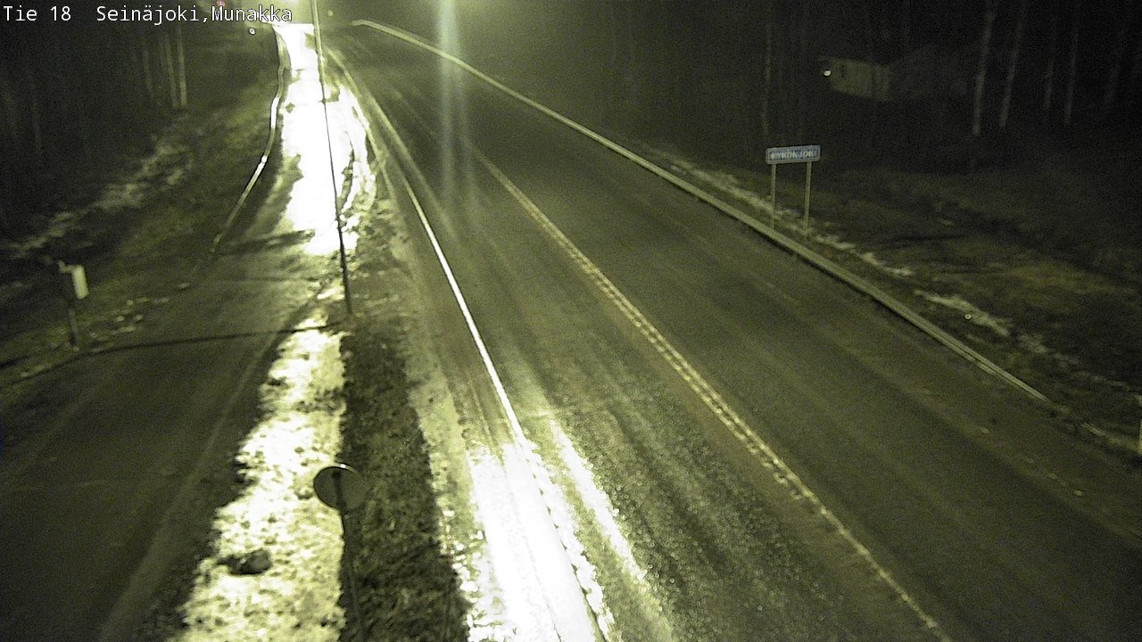 Weather Camera Image Road 18 Seinäjoki, Munakka, Seinäjoki, Etelä-Pohjanmaa