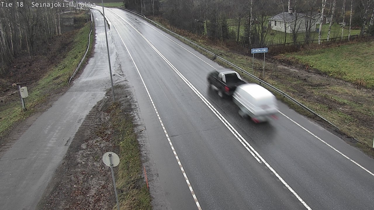 Weather Camera Image Väg 18 Seinäjoki, Munakka, Seinäjoki, Etelä-Pohjanmaa