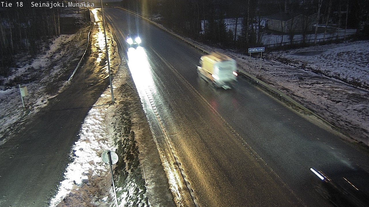 Weather Camera Image Road 18 Seinäjoki, Munakka, Seinäjoki, Etelä-Pohjanmaa