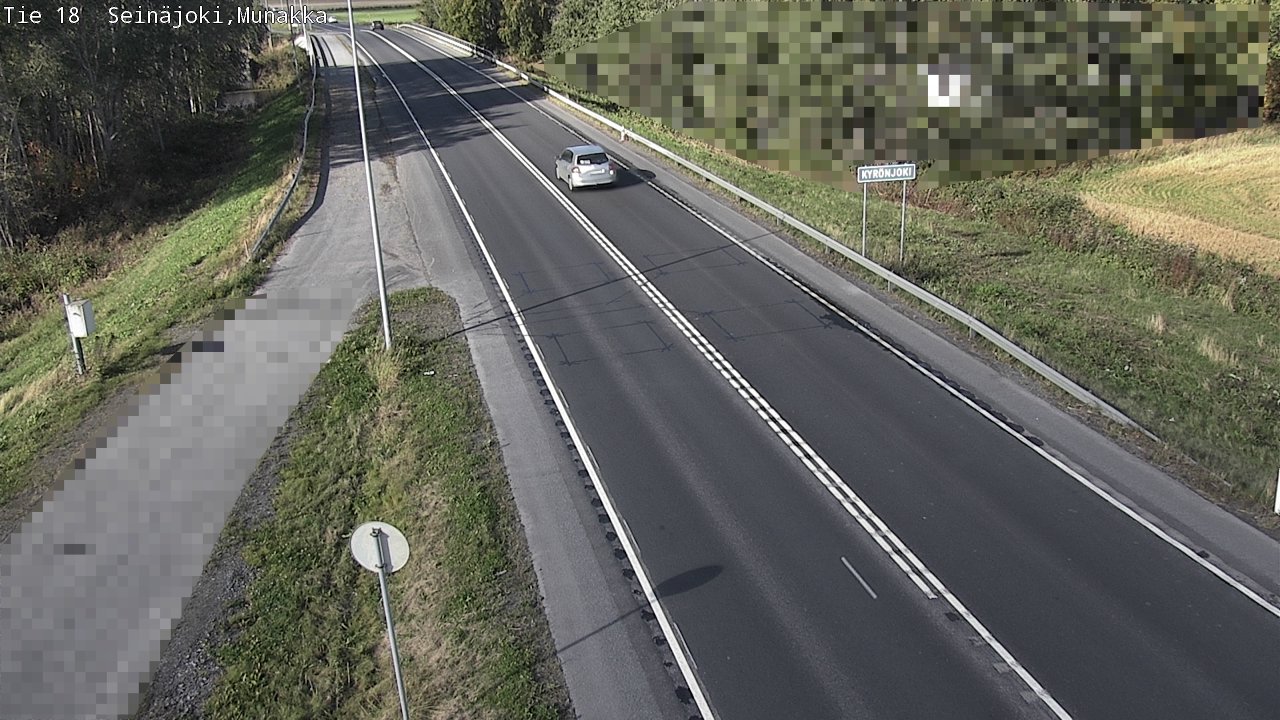 Weather Camera Image Road 18 Seinäjoki, Munakka, Seinäjoki, Etelä-Pohjanmaa