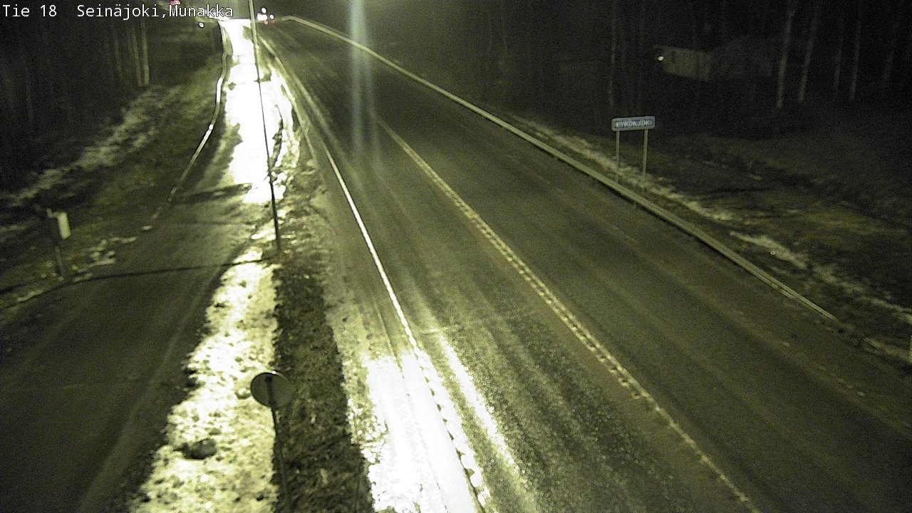 Weather Camera Image Väg 18 Seinäjoki, Munakka, Seinäjoki, Etelä-Pohjanmaa