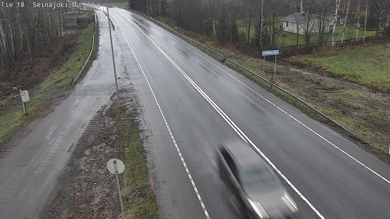 Weather Camera Image Väg 18 Seinäjoki, Munakka, Seinäjoki, Etelä-Pohjanmaa