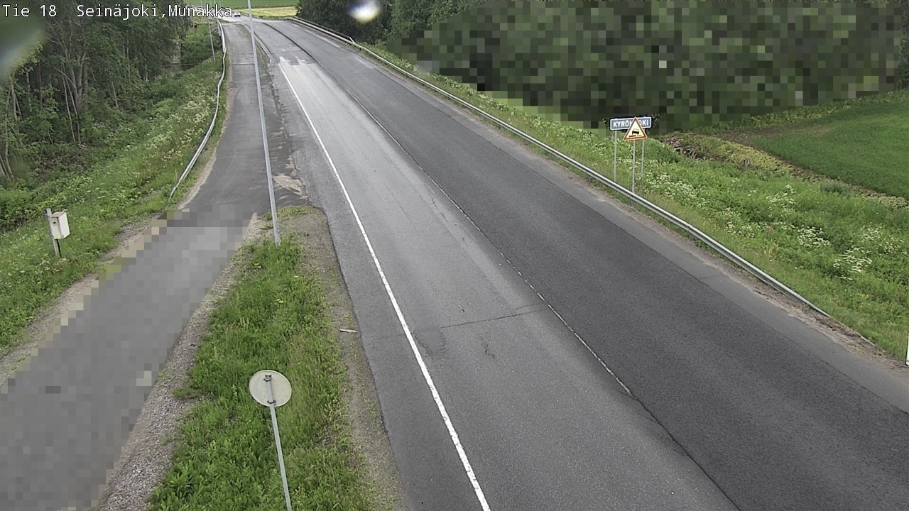 Weather Camera Image Road 18 Seinäjoki, Munakka, Seinäjoki, Etelä-Pohjanmaa
