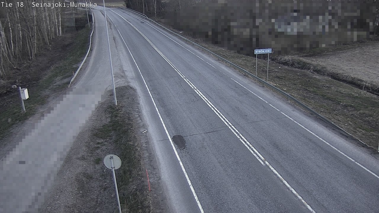 Weather Camera Image Väg 18 Seinäjoki, Munakka, Seinäjoki, Etelä-Pohjanmaa